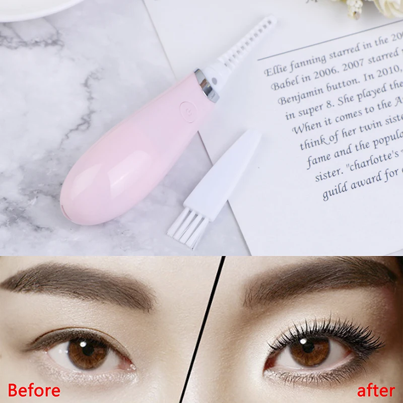 Eyelash Long-Lasting Electric Ironing Curler Rechargeable Electric Heated