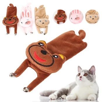 

1pc Cat Rabbit Toys Catnip Toy Cat Funny Soft Scratch-resistant Durable Catnip Velvet Cute Animal Pet Toy Dropship