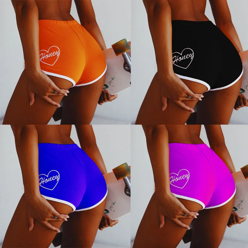 Женские полосатые шорты для йоги Леггинсы для бега фитнеса спортивные шорты пуш-ап спортивные шорты женские тренировки эластичные пляжные шорты новейшие