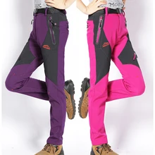 TWTOPSE зимние женские спортивные штаны для велоспорта флисовые водонепроницаемые MTB дорожные велосипедные штаны теплый термальный поход штаны для велоспорта