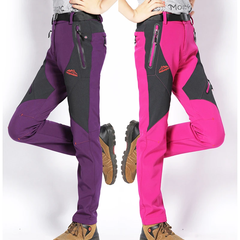 

TWTOPSE Winter Women Sports Cycling Pants Fleece Water Resistant MTB Road Bicycle Pants Warm Thermal Hiking Bike Trousers 2019