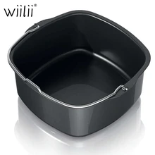 Wiilii форма для выпечки сковорода форма для торта синий лоток для пиццы Бытовая жесткая фритюрница аксессуары антипригарная форма для торта корзина