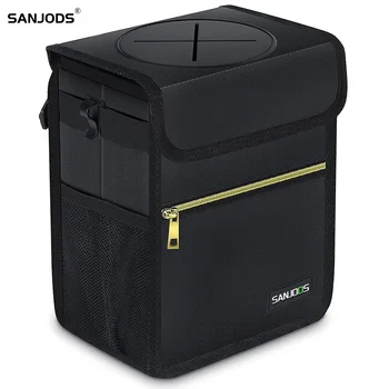 Car Trash Can Waterproof Trash Bin