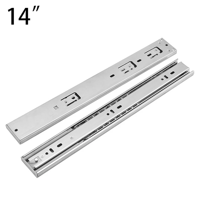 

2pcs 12-16 Mini Short Drawer Slides Furniture Guide Rail Track Cupboard Slide