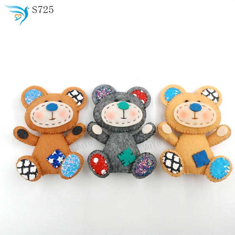Коричневая BearS725 новая деревянная форма для скрапбукинга Thickness-15.8mm | Дом и сад