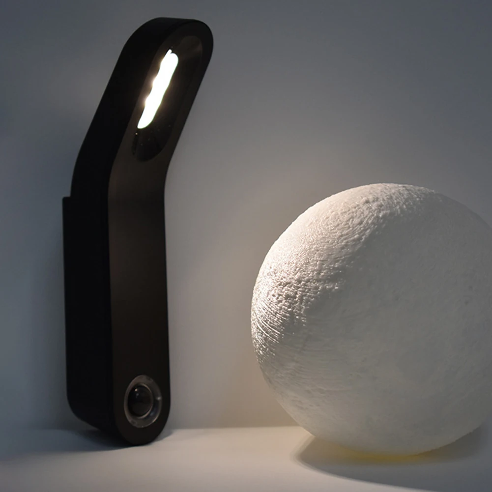 Magnetic Wireless Nightlight Motion Sensor Led USB Rechargeable Wall Mounted Night Light Light Adhesive