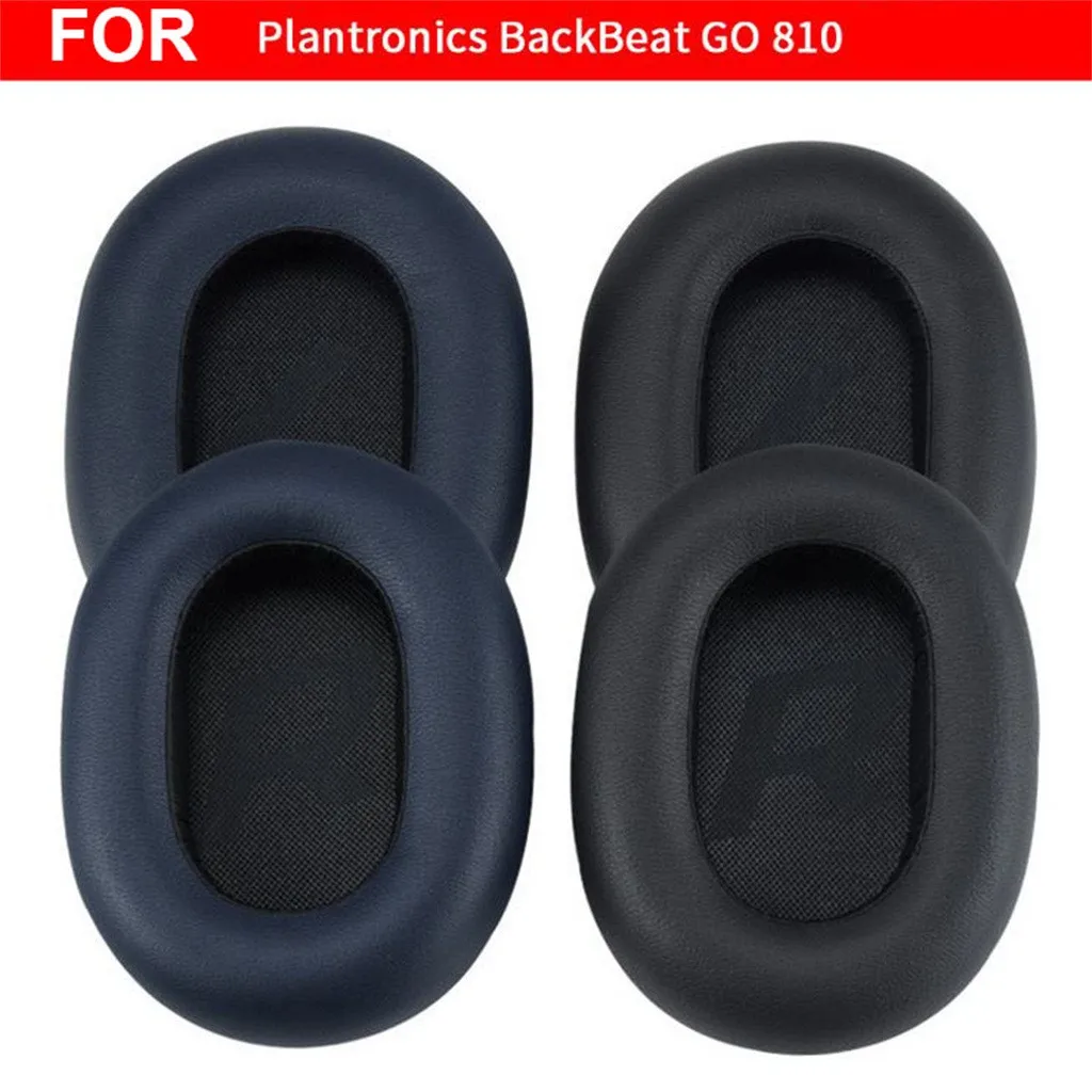 Защитные подушечки для наушников накладки для Plantronics BackBeat GO 810 беспроводные вкладыши для наушников губчатый материал для наушников Чехол Подушка#813