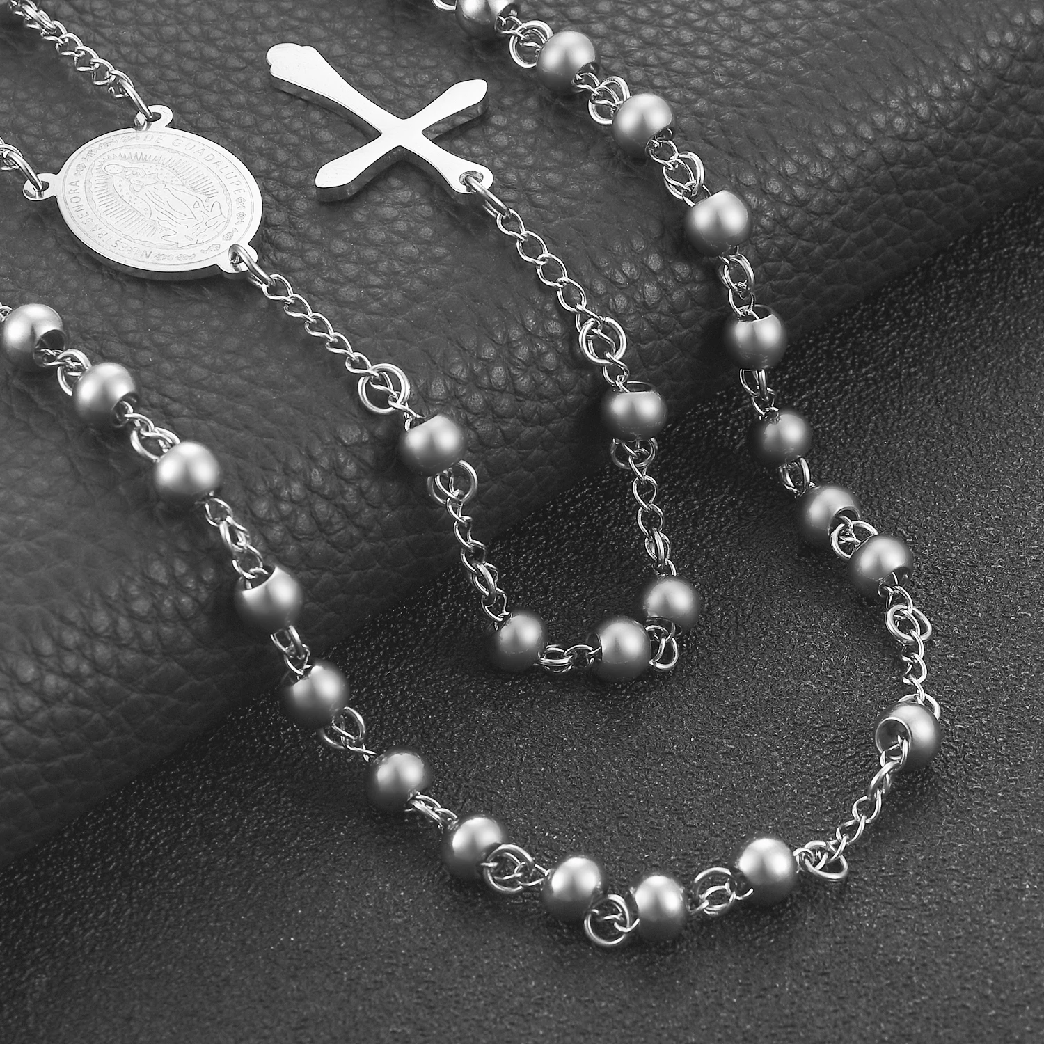 Ellie Bohemia Rosary Pendant Necklace 2