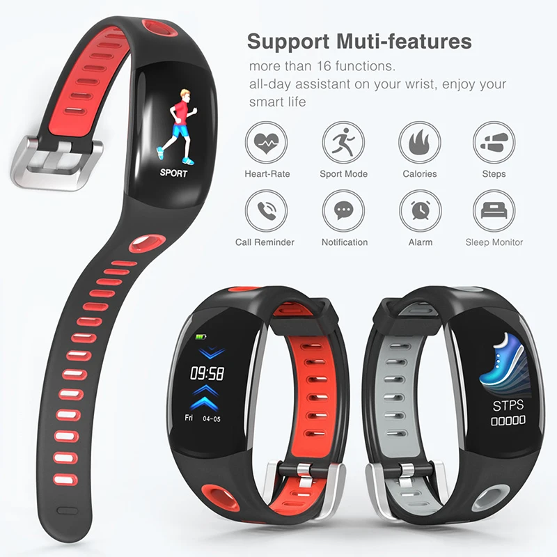 BINSSAW Smart Watches Men's Sport  Heart Rate Monitor Waterproof Smart Wristband Women Fitness Tracker Smartwatch IOS Android
