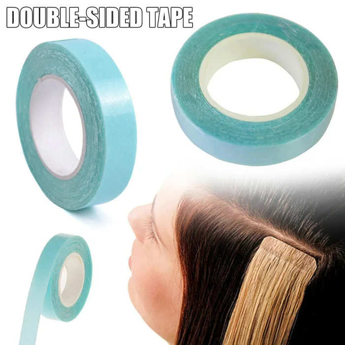 Blue Strong Adhesive Hair Extensions All Tape Tape for Skin Weft Invisible Sticky Double-sided OA66