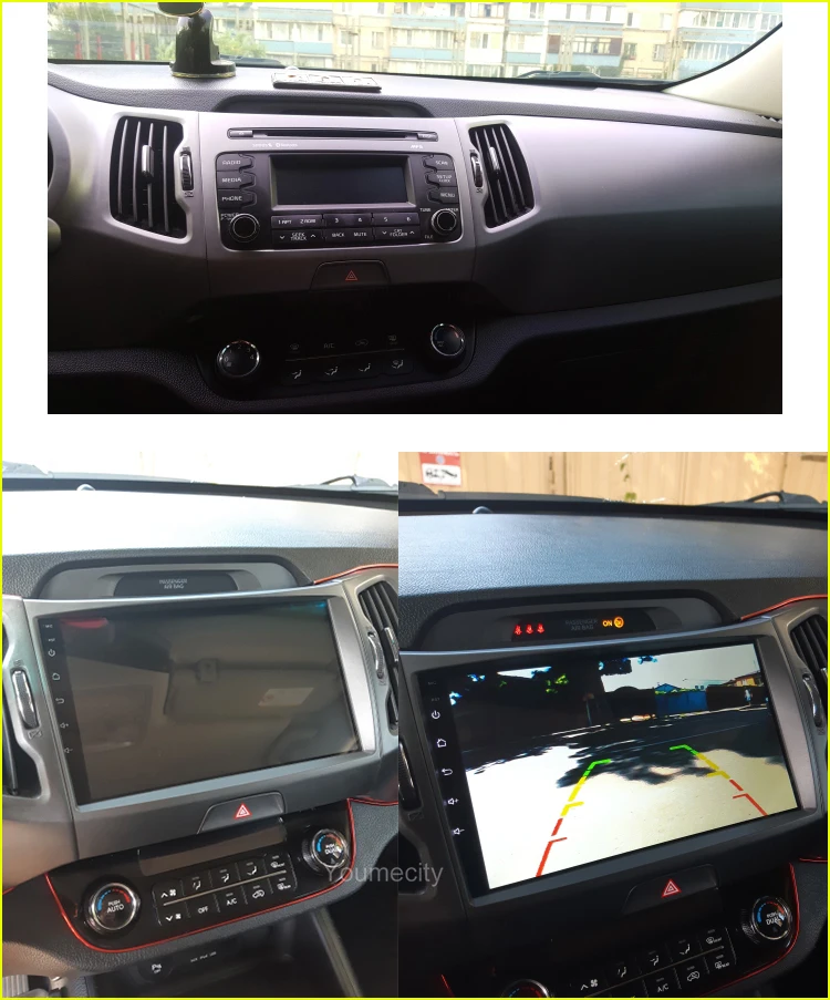 Sale Android 9.0 Octa Core Car DVD Player For KIA Sportage 2008-2018 with Gps wifi Radio Head unit Carplay TPMS OBD DVR 2GRAM DAB+ 2