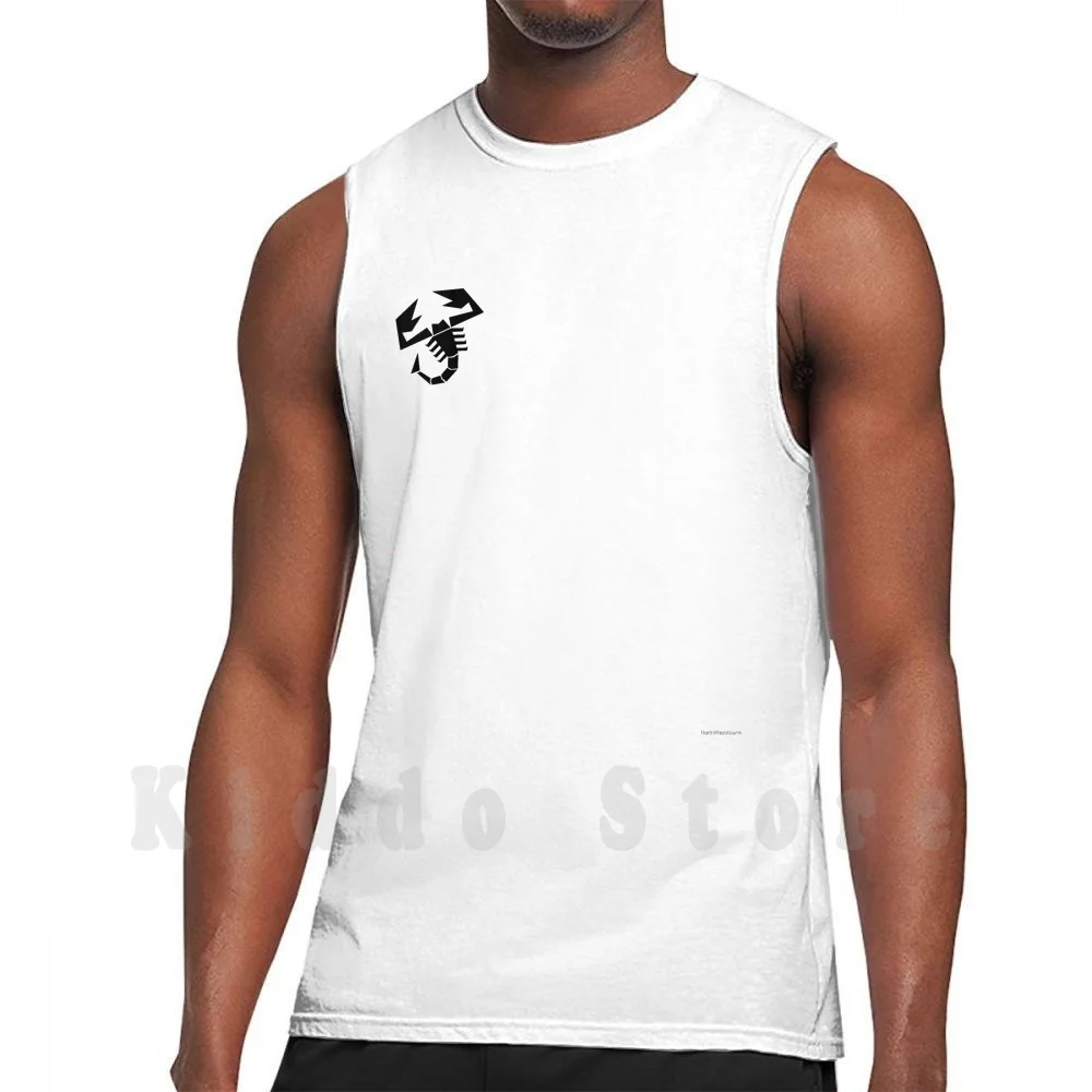 Canottiere Scorpione Nere Canottiera Senza Maniche Abarth North West Abarth Scorpion Nwa Italiano