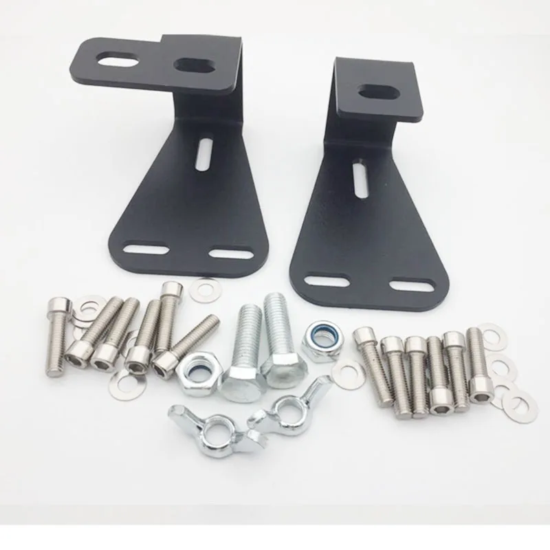 2 шт./компл. Hi Лифт Джек капюшон Крепления подходят для Jeep Wrangler JK JKU Unlimited сахара 2007