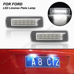 Número LED License Plate Lamp Para 1998 1999 2000 2001 2002 2003 2004 2005 Ford Focus MK1 1998 1999 2000 2001 2002 2003 2004 2005