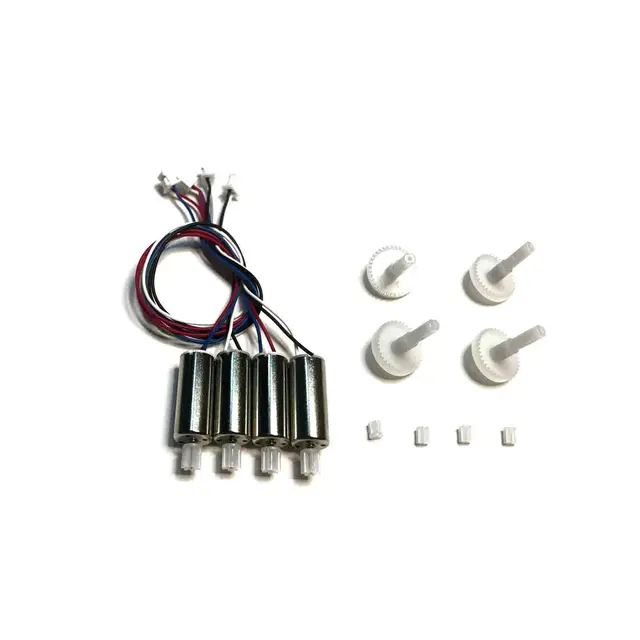 for 4pcs Engines Motor 8T Gear Main Gear 816 Size Motor for LS-E525 E88pro teng1 E88 Drone 4k HD WiFi FPV RC Quadcopter Spare Parts Color : New Version E88 