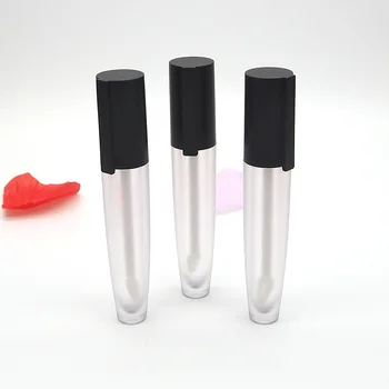 

5ML Lip Glaze Tube Heart Shaped Brush Head Lip Gloss Replacement Bottle Empty Lipstick Tube Cosmetic Packaging Containers