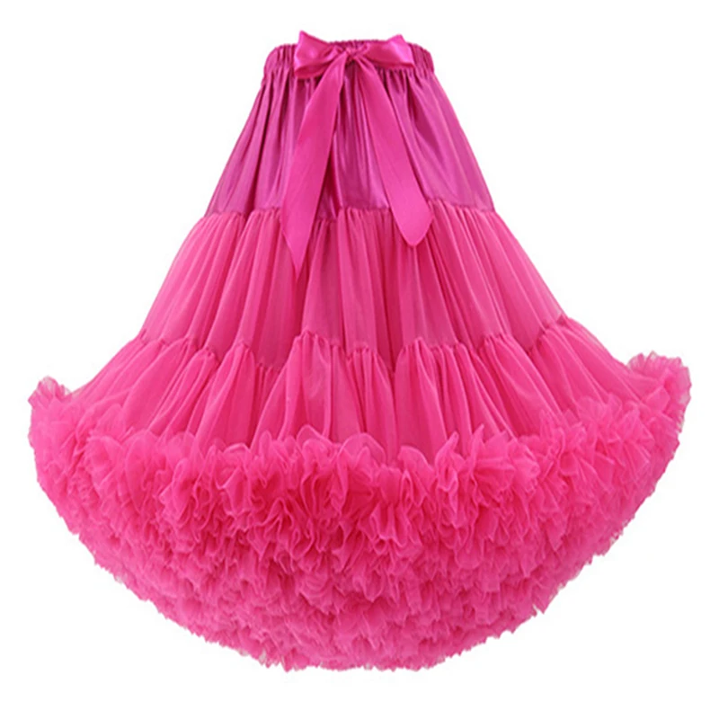 55CM Knee Length Women's Puffy Tutu Skirt Petticoats Ball Gown Fluffy Princess Ballet Dance Underskirt Crinoline Pettiskirts petticoat skirt,petticoat underskirt,wedding underskirt,lolita petticoat,flower girl underskirt,wedding petticoat,vintage underskirt,tulle tutu skirt