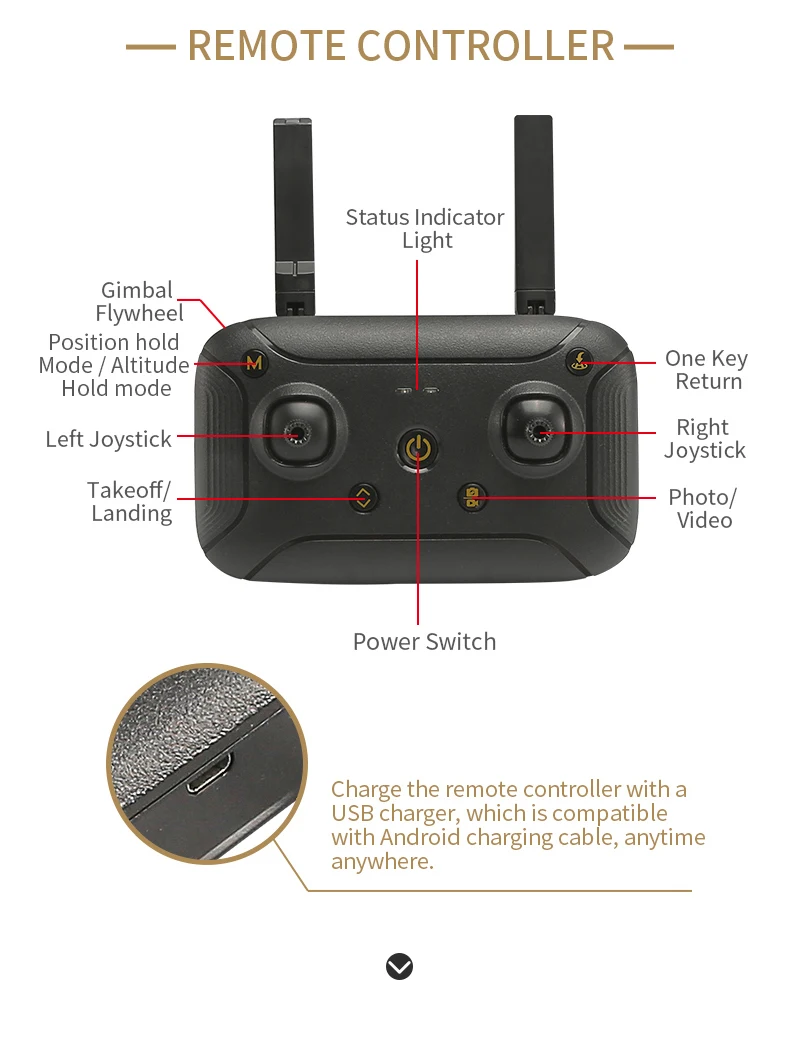 JJRC X7P умный Радиоуправляемый Дрон Квадрокоптер Радиоуправляемый gps Дрон 5G wifi 1 км FPV 4K камера позиционирования двухосевой карданный полёт 25 минут черный/белый