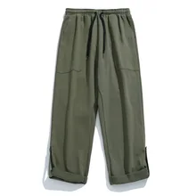 

2022 spring and summer new straight-leg all-match casual pants men's loose trousers