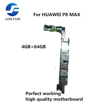 

JUN FUN Unlocked Motherboard For Huawei P8 MAX 4GB+64GB Mainboard Android OS Logic Board With Full Chips