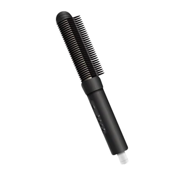

Anti-scalding Hair Curler Adjustable Temperature Hair Curler Household Hair Curling Stick with EU Plug for Salon Home Use (Black