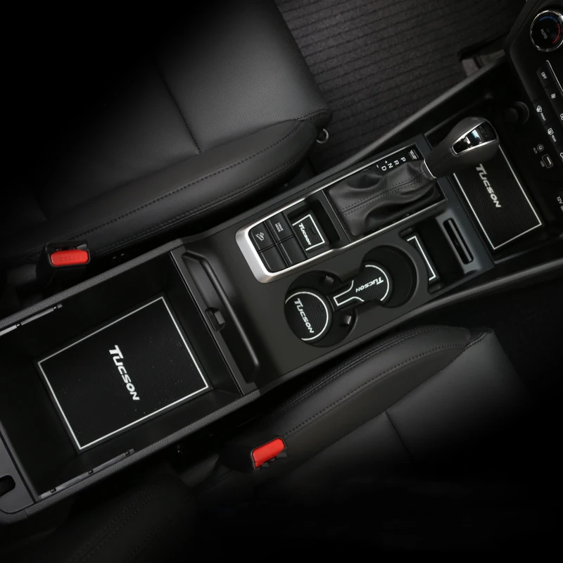 Для hyundai Tucson резиновый коврик для паза двери автомобиля противоскользящая накладка аксессуар для украшения салона автомобиля-Стайлинг