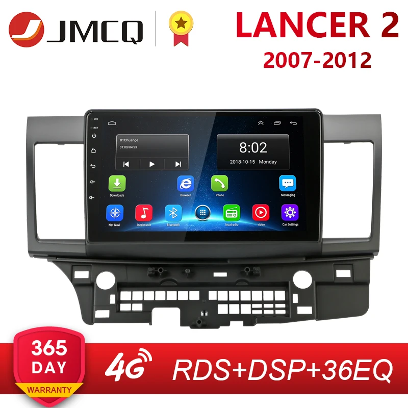 Дешево Android 2G + 32G Автомагнитола для Mitsubishi Lancer 2007 2012 10 дюймов 4G NET + WiFi RDS DSP видео Аудио мультимедиа 2 Din Автомобильный dvd плеер