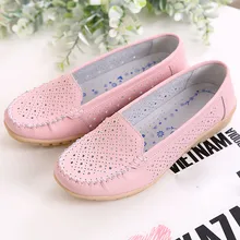 JAYCOSIN/ г. Модная женская обувь на плоской подошве Летняя обувь из качественной искусственной кожи женские Балетки без застежки на плоской подошве, женские лодочные Мокасины