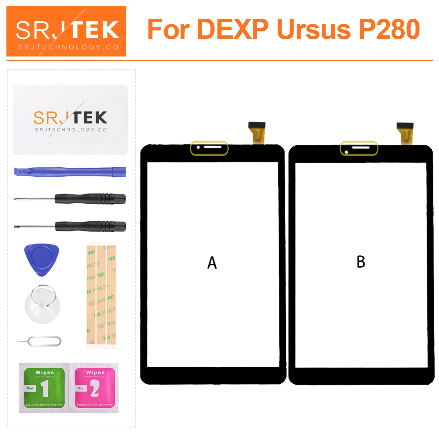 For DEXP Ursus P280 Tablet PC External Capacitive Touch Screen Digitizer Assembly Replacement Outer Glass Sensor Panel | Компьютеры и