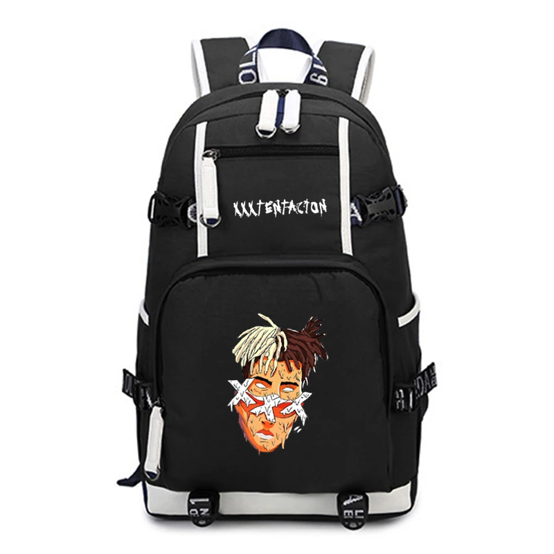 

Popular Rapper XxxTentacion Backpack Printing Backpack Boys Girls School Shoulder Backpack Laptop Backpack Teens School Bag