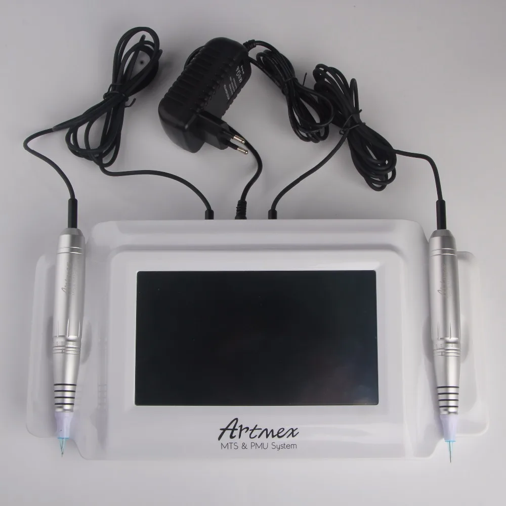 Artmex V8 машинка для татуажа Перманентный макияж губ бровей линии глаз ресницы поворотная ручка МТС система татуировки поставка