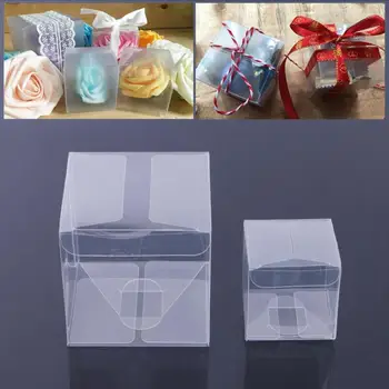 

Hot Sale Transparent Plastic Storage Box Jewelry Organizer Organizer Case Storage Necklace Cosmetic Rangement Coins Earring A3T7