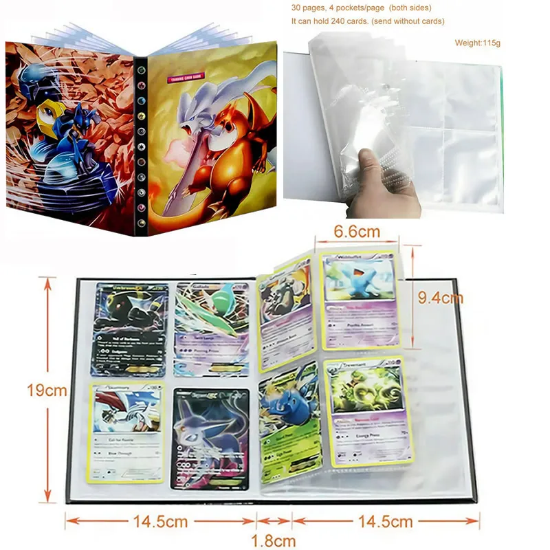 Carte Pokemon + Le livre