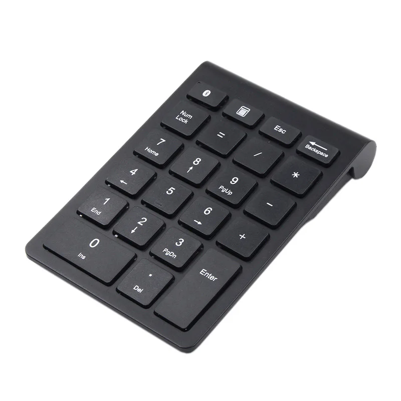 Bluetooth Номер Pad, беспроводной Bluetooth 22 клавиши Многофункциональные цифровые расширения клавиатуры для ноутбука/рабочего стола/ПК/ноутбука
