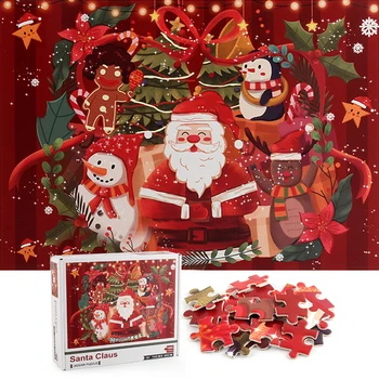 

1000 Pieces DIY Christmas Santa Claus Puzzles Jigsaw Game Education Kid Adult DIY Life Educational and Relaxing Yourself