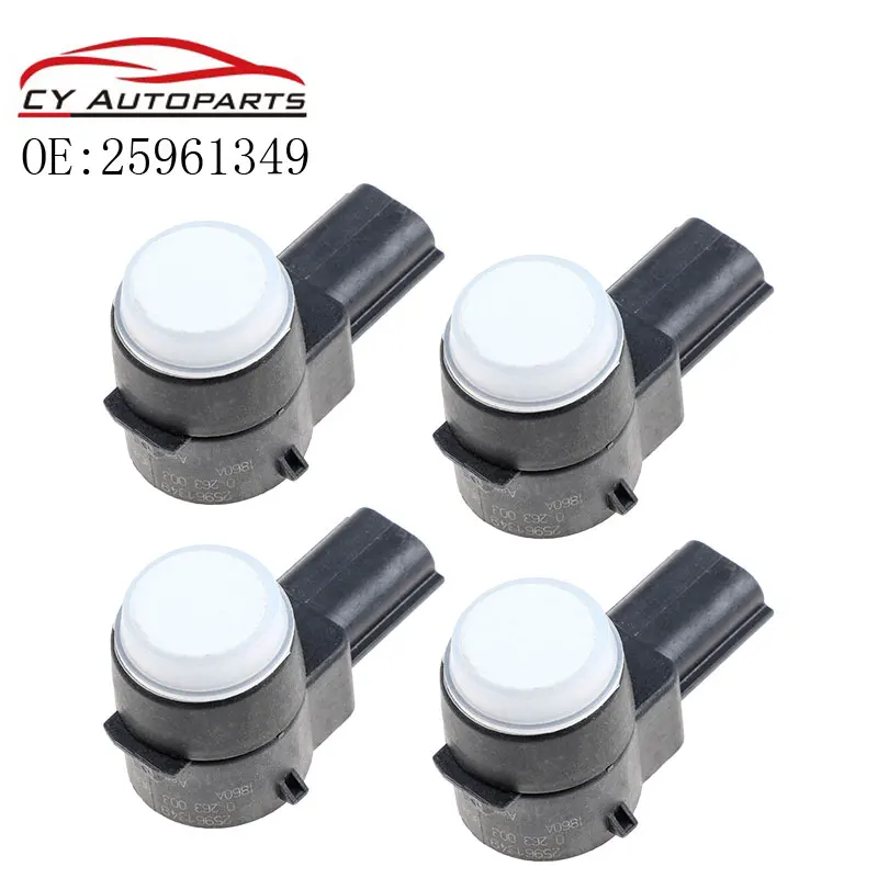 4PCS New PDC Parking Sensor Bumper Reverse Assist For 09-13 Cadillac SRX Opel Antara 25961349 0263003908 | Автомобили и мотоциклы