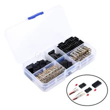 30 Sets Servo Stecker Männlich Weiblich Stecker Crimp Pin Kit Kompatibel für Hitec Spektrum RC Teile