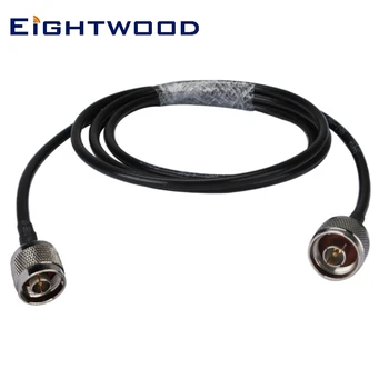

Eightwood N Type Male to N Male Adapter Extension Cable LMR 195 3m for WiFi Antenna Hotspot Booster Router Repeater Amplifier