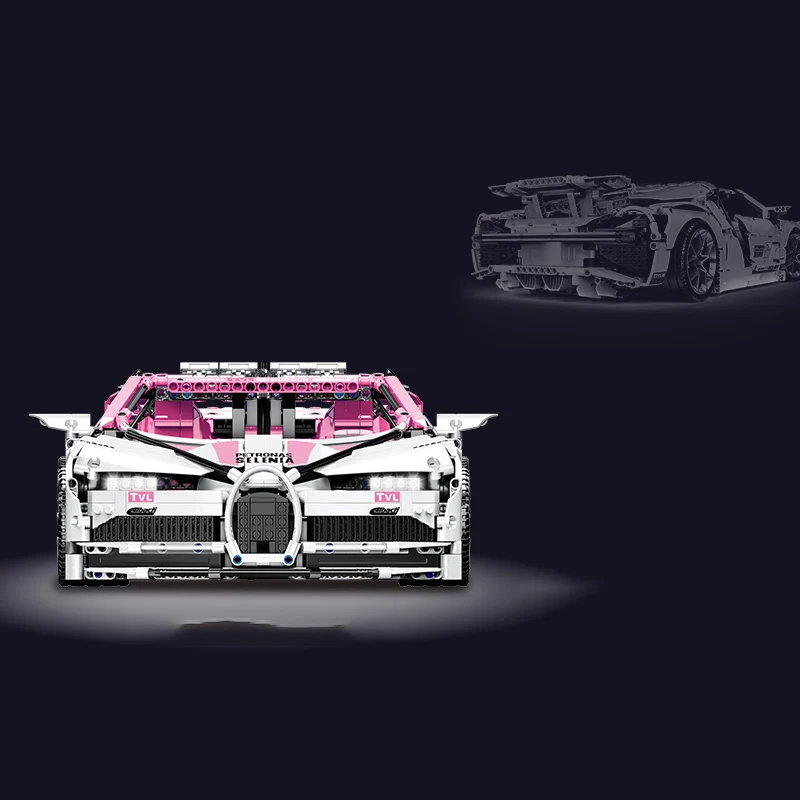 1:10 Bugattied гоночный автомобиль 1,9 кг сборка город техника строительные блоки имитационная модель мини-кирпичи развивающие игрушки для детей