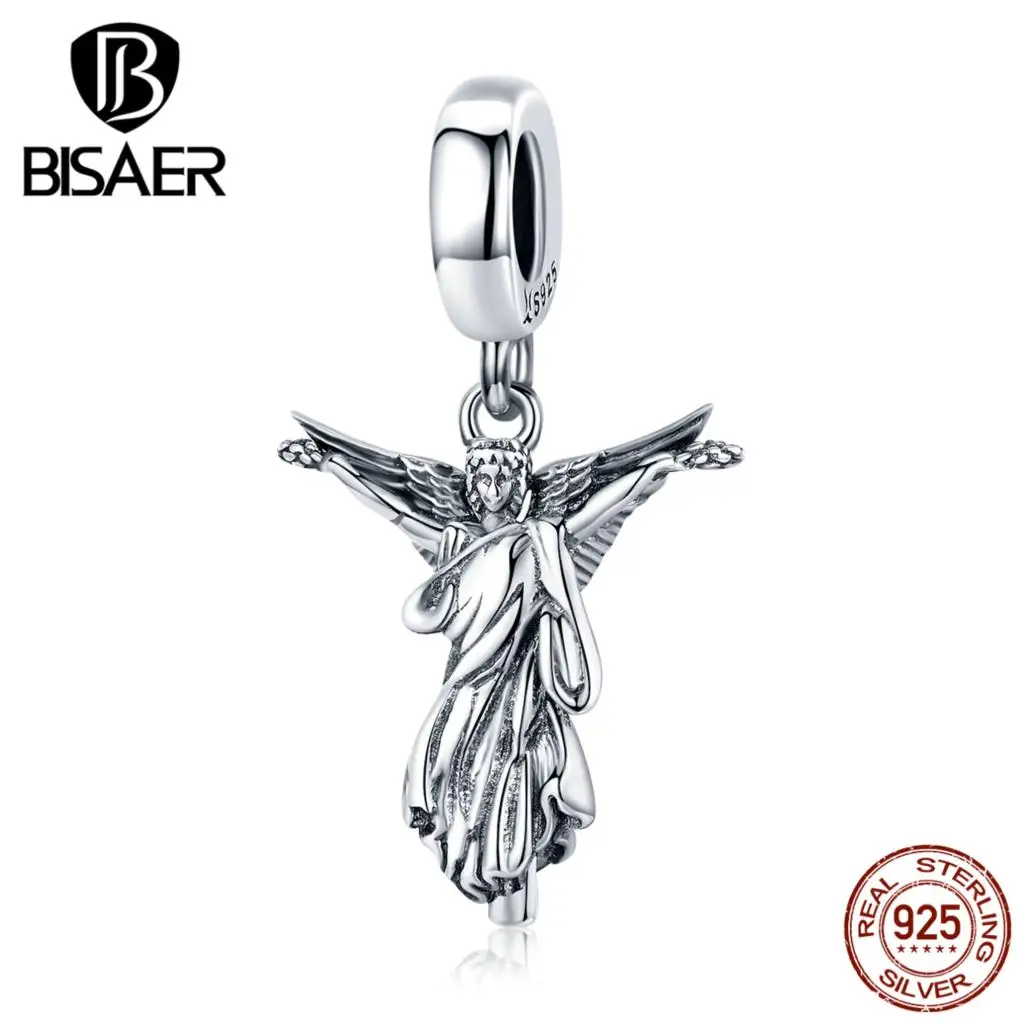 Серебряные бусы, висаер, 925 пробы, серебро, религия, Стиль Лаки, хранитель, Святая дева, подвески, сделай сам, ювелирные изделия ECC1404