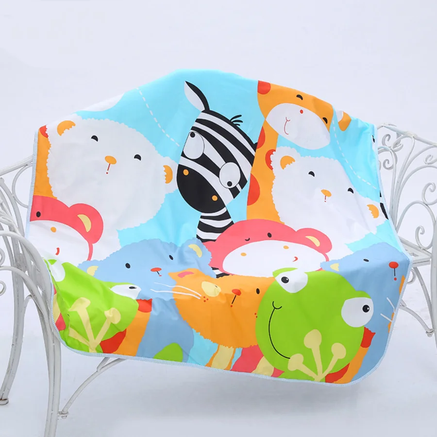 Waterproof Crib Sheet Baby Urine Changing Mat Cotton Reusable Infant Change Diaper Pad Cover Washable Newborn Bed Nappy Mattress |