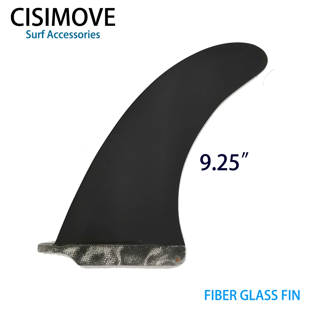Cisimove 7 до 10 дюймов Размеры матовый черный волокно стекло синглов ребро центральное ребро для SUP доска длинная доска