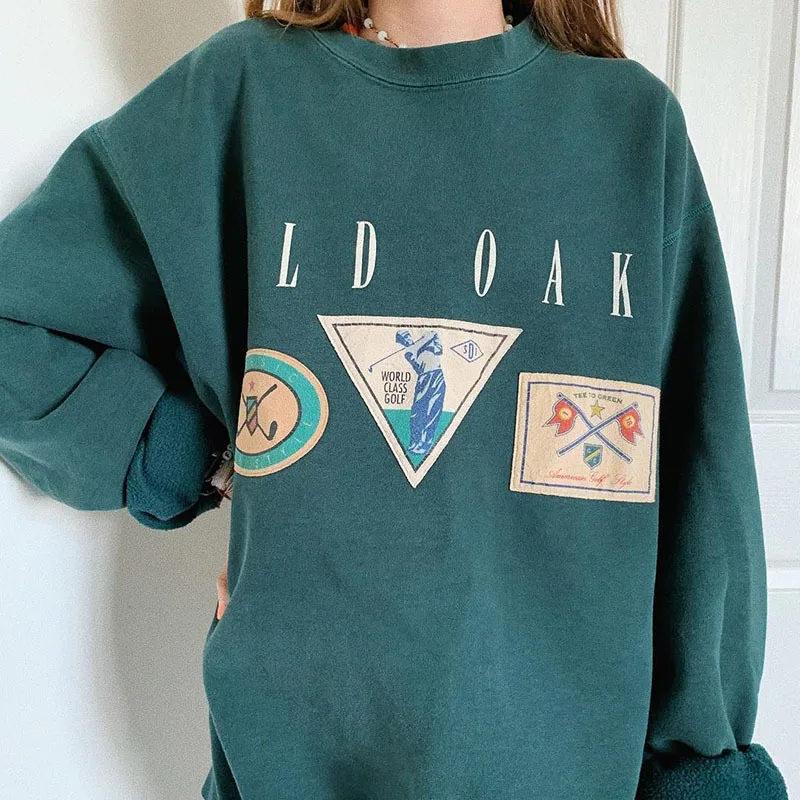 FREE SHIPPING Old Oak Vintage Hoodie JKP4347