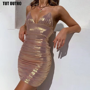 

Hot Sale Summer Spaghetti Strap Deep V-Neck Tight Fitting Club Women Dresses Sexy Solid Sleeveless Hollow Out Desigual