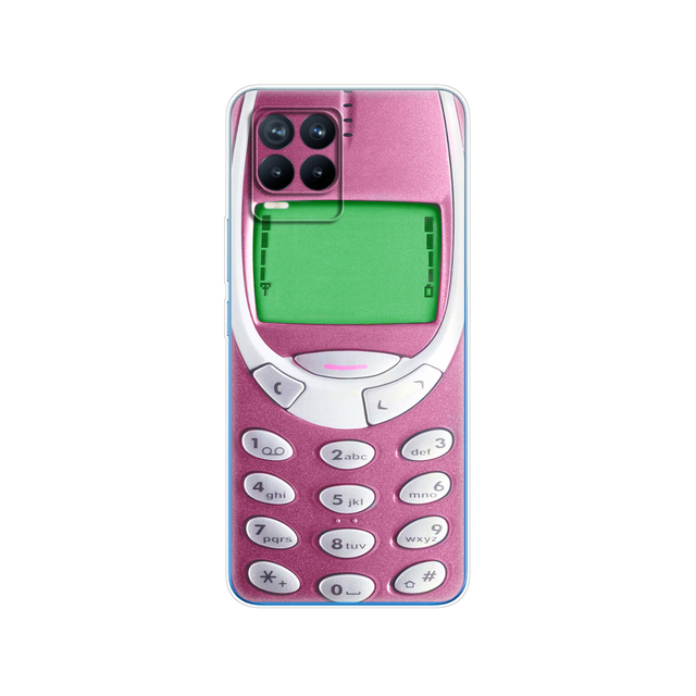 Realme 8 Case 6.4" Soft Silicon TPU Back For Realme 8 Pro OPPO Realme8 4G RMX3085 Phone Cover Coque Capa Funda Bumper Bag