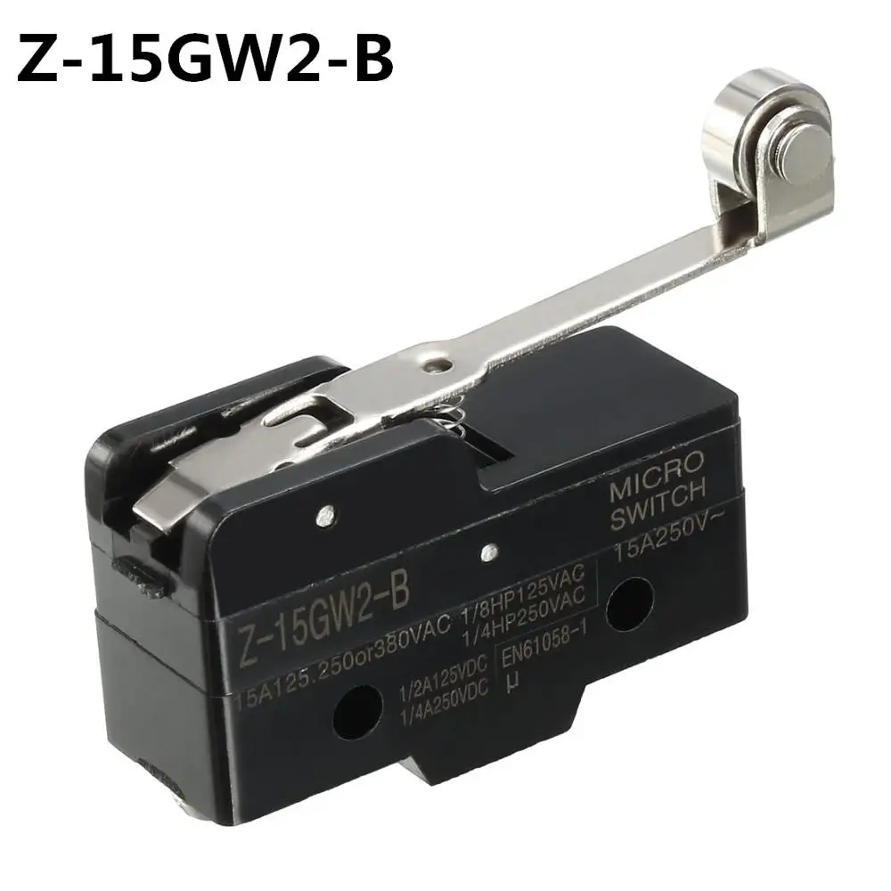 

1PCS Short Roller Hinge Normally Open/Close Micro Lever Limit Switch Z-15GW2-B
