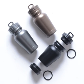 

Capsule EDC Waterproof Hike Box Survive Seal Trunk Container Case Holder for Storage Camp Medicine Match Pill Outdoor Dry Bottle