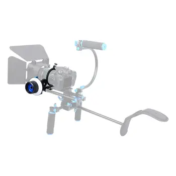 

YELANGU F1 Professional DSLR Follow Focus with Gear Ring Belt For Canon 550D 7D 60D and Nikon D7000 D80 D7100