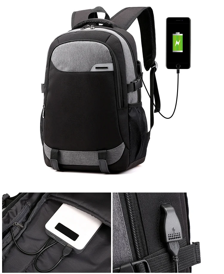 Chuwanglin модный мужской рюкзак для ноутбука, рюкзаки с зарядкой через usb, повседневные стильные сумки, большая мужская деловая дорожная сумка, рюкзак H8009