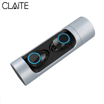 

CLAITE X8 TWS Wireless bluetooth 5.0 Earphone IPX6 Waterproof Sport Earbuds In Ear Metal Headset for Xiaomi Huawei with Mic